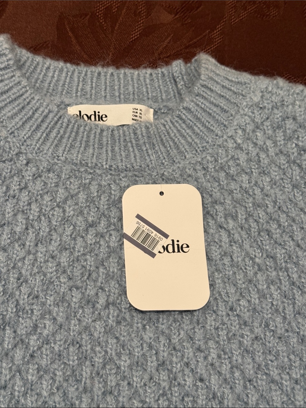 Elodie Crew Neck Sweater. Ladies Size XL - Picture 4 of 12